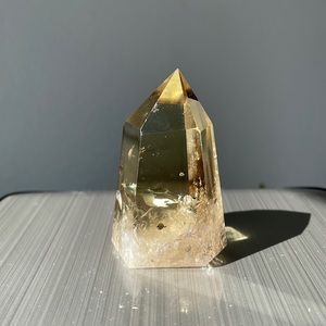 Natural Citrine Tower